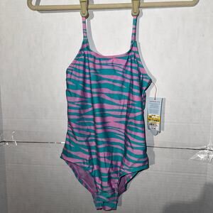 NWT Cat & Jack girls swimsuit size 6/7